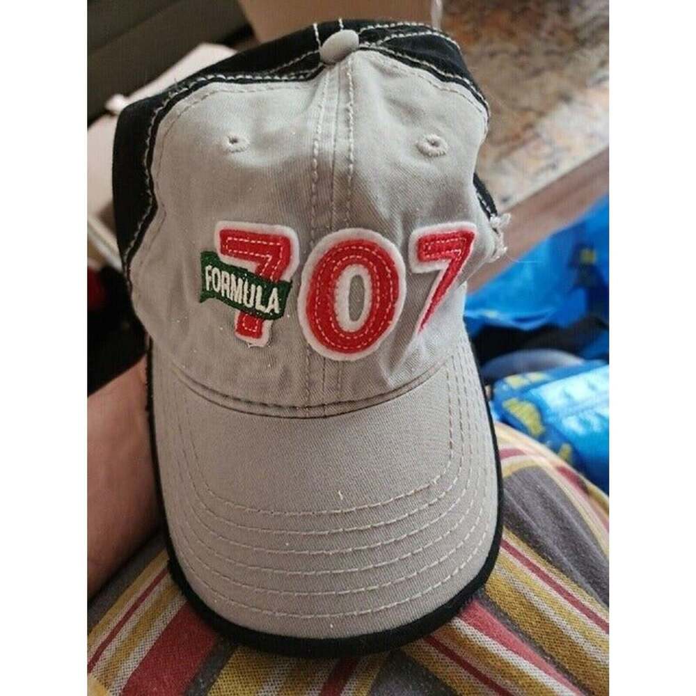 Formula 707 Black Animal Equine Products Horse Adjustable Cap Strapback Hat